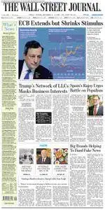 The Wall Street Journal Europe  December 09 2016