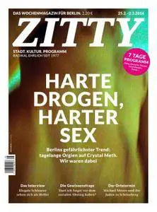 Zitty - 25 Februar 2016