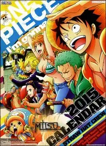 One Piece - Official Calendar 2015
