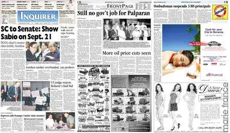 Philippine Daily Inquirer – September 15, 2006