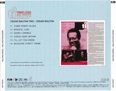 Cedar Walton Trio - Cedar Walton (1985) {2015 Japan Timeless Jazz Master Collection Complete Series CDSOL-6362}