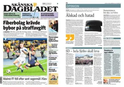 Skånska Dagbladet – 20 september 2019