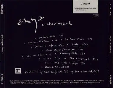 Enya - Watermark (1988) {Reissue}