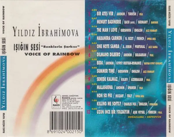 Yıldız İbrahimova - Voice of Rainbow (1995) {Raks}