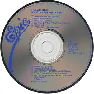 Indigo Girls - Nomads-Indians-Saints [Epic-Sony Japan # ESCA 5177] (1990)
