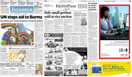 Philippine Daily Inquirer – May 10, 2008