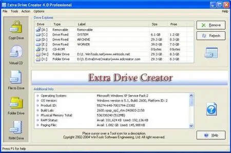 Extra Drive Creator Professional v6.9