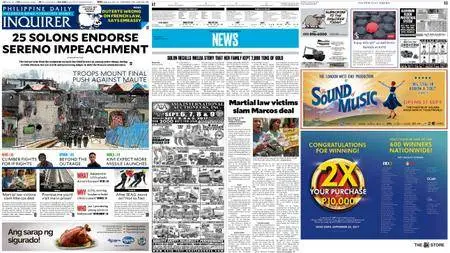 Philippine Daily Inquirer – August 31, 2017