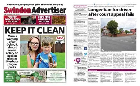 Swindon Advertiser – July 29, 2020