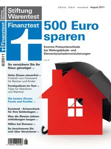 Finanztest Magazin August No 08 2011