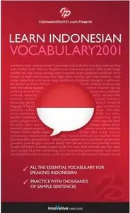 Learn Indonesian: Vocabulary 2001