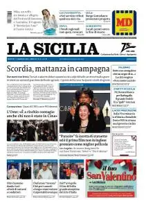 La Sicilia Caltanissetta Gela Enna Agrigento - 11 Febbraio 2020