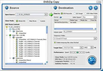 DVDZip Copy v1.5