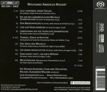 John Heuzenroeder - Mozart: Masonic Works – Cantatas & Funeral Music (2018)