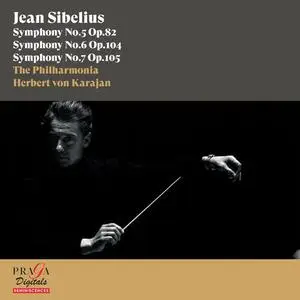 Herbert von Karajan, The Philharmonia - Jean Sibelius: Symphonies Nos. 5, 6 & 7 (2022)