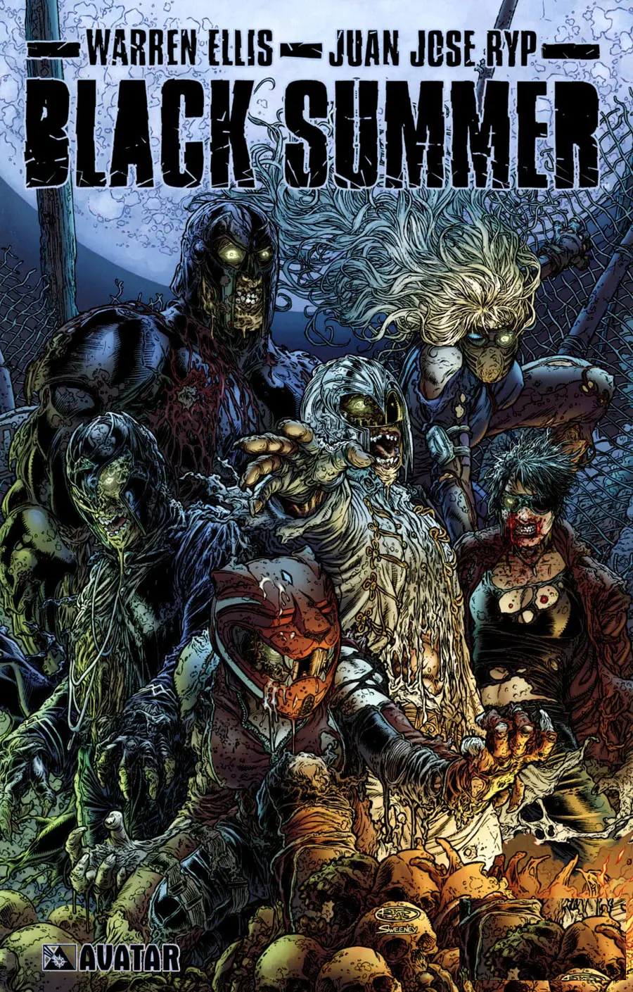 Black Summer y Black Summer Portadas