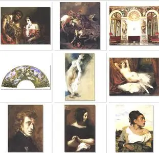 Фердинан Виктор Эжен Делакруа (81 картина) | Eugene Delacroix (81 pictures)