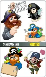 Pirates - Stock Vector
