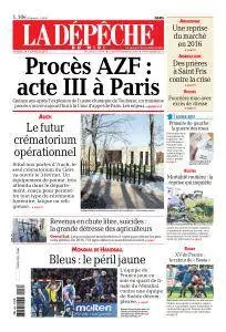 La Dépêche du Midi du Mardi 24 Janvier 2017
