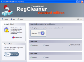 TweakNow RegCleaner Professional v3.5.0 (Retail)