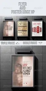 GraphicRiver Flyer and Poster Mock-up