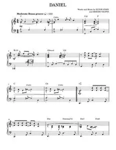 Daniel [Jazz version] (arr. Brent Edstrom) - Elton John (Piano Solo)