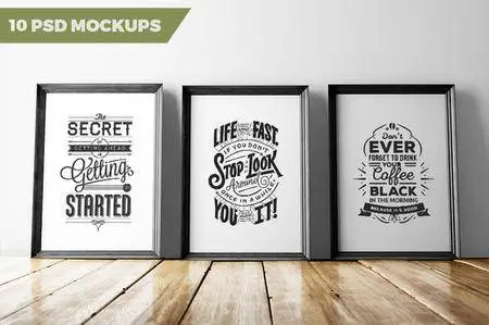 CreativeMarket - 10 PSD Mockups