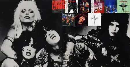 Mötley Crüe: Discography. 9 Studio Albums (1981-2008) [Non Remastered] Re-up