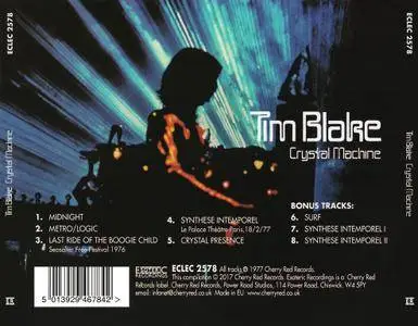 Tim Blake - Crystal Machine (1977) {2017, Remastered}