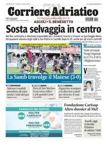 Corriere Adriatico Ascoli - 13 Novembre 2023