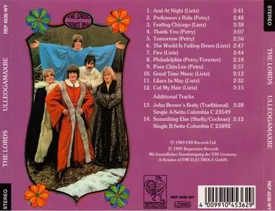 The Lords - Ulleogamaxbe (1969) [1995, Reissue]