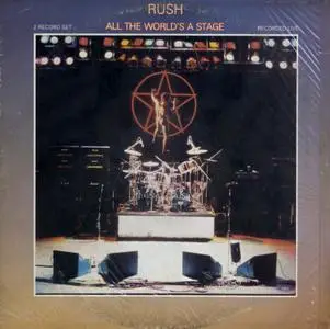 Rush - All The World’s A Stage (1976) US 1st Pressing - 2 LP/FLAC In 24bit/96kHz