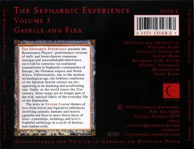 The Renaissance Players & Winsome Evans - The Sephardic Experience (1999) {4CD Box Set Celestial Harmonies 19911-2}