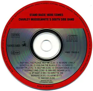 Charlie Musselwhite - Stand Back! Here Comes Charley Musselwhite's Southside Band (1967, 2000's CD reissue)