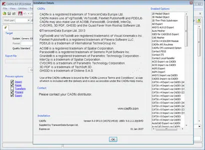 ITI TranscenData CADfix 9.0 SP2 (x86/x64)