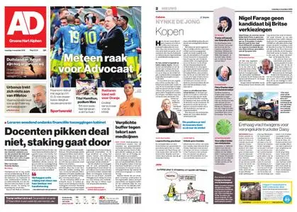 Algemeen Dagblad - Alphen – 04 november 2019