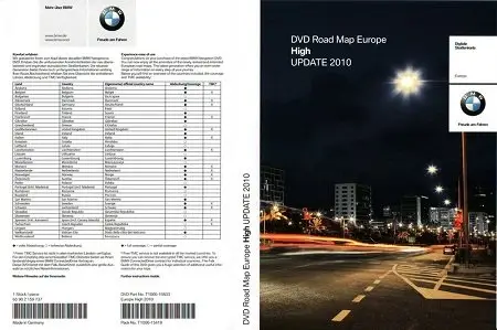 BMW DVD Road Map Europe High 2010 [MutilLang]
