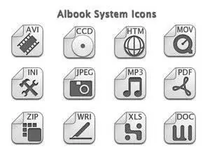 AI Book Icon Pack: PNG+Ico