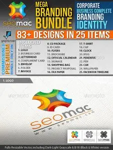 GraphicRiver SeoMac_Corporate Business ID Mega Branding Bundle