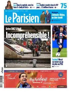 Le Parisien du Jeudi 22 Décembre 2022