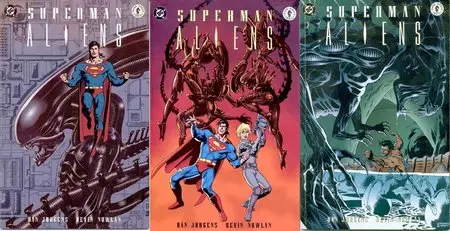 Superman vs. Aliens #1-3 Complete