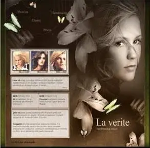 WebSite Template Monister 3812