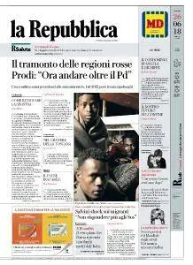 la Repubblica - 26 Giugno 2018