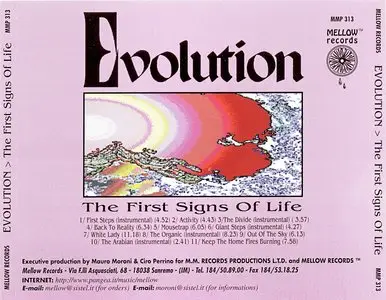 Evolution - The First Signs Of Life (1996)