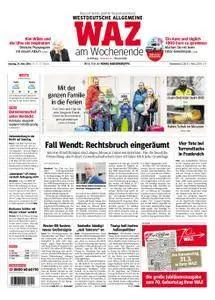 WAZ Westdeutsche Allgemeine Zeitung Essen-Postausgabe - 24. März 2018
