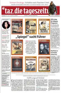 Tageszeitung TAZ vom 10 April2013