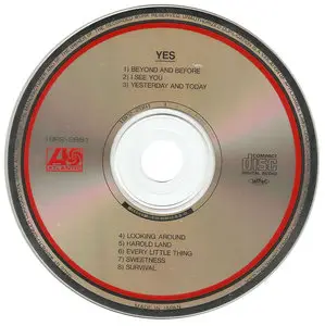 Yes -Yes (1969) [1989, Warner-Pioneer, 18P2-2881]