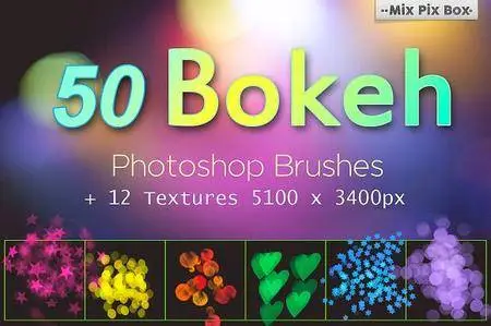 CreativeMarket - 50 Bokeh Photoshop Brushes