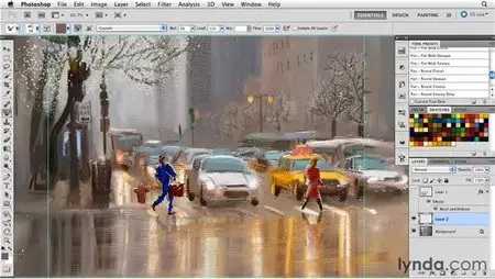 Lynda - Digital Painting: Street Scene