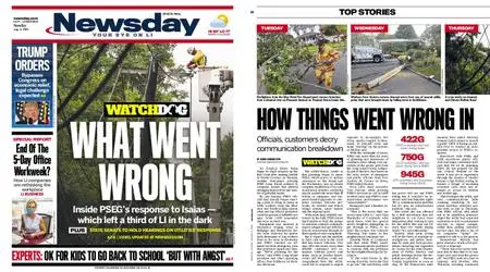 Newsday – August 09, 2020